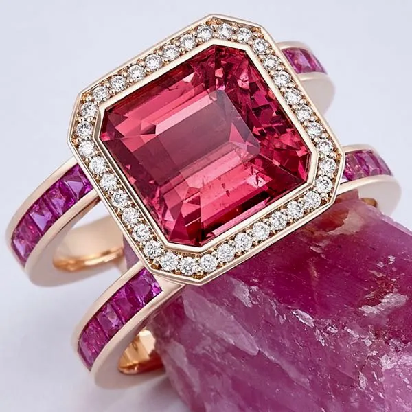 Colors | Fine Gems Ring Rubellite