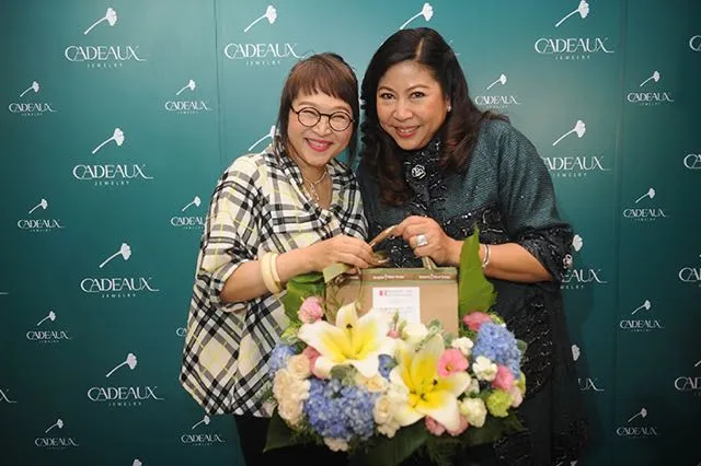 Khun Arunocha Bhanuphand, Film Producer, with Dr. Soipetch