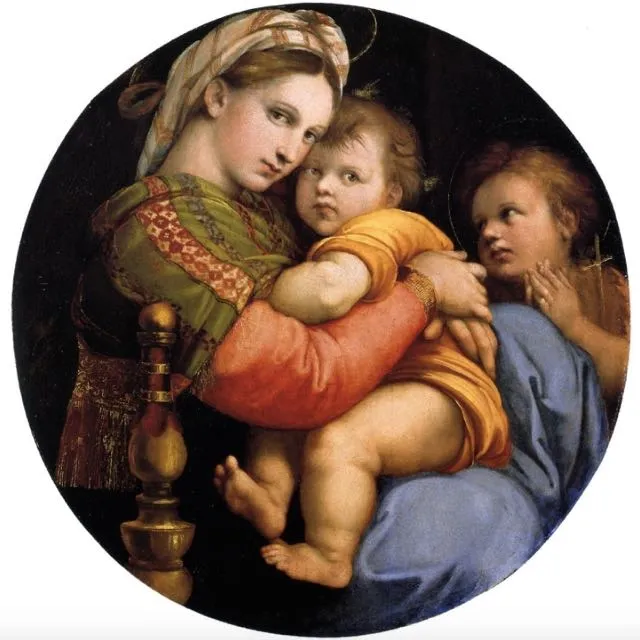 Raphael Madonna della Sedia - 1